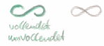 Vollendet Unvollendet logo
